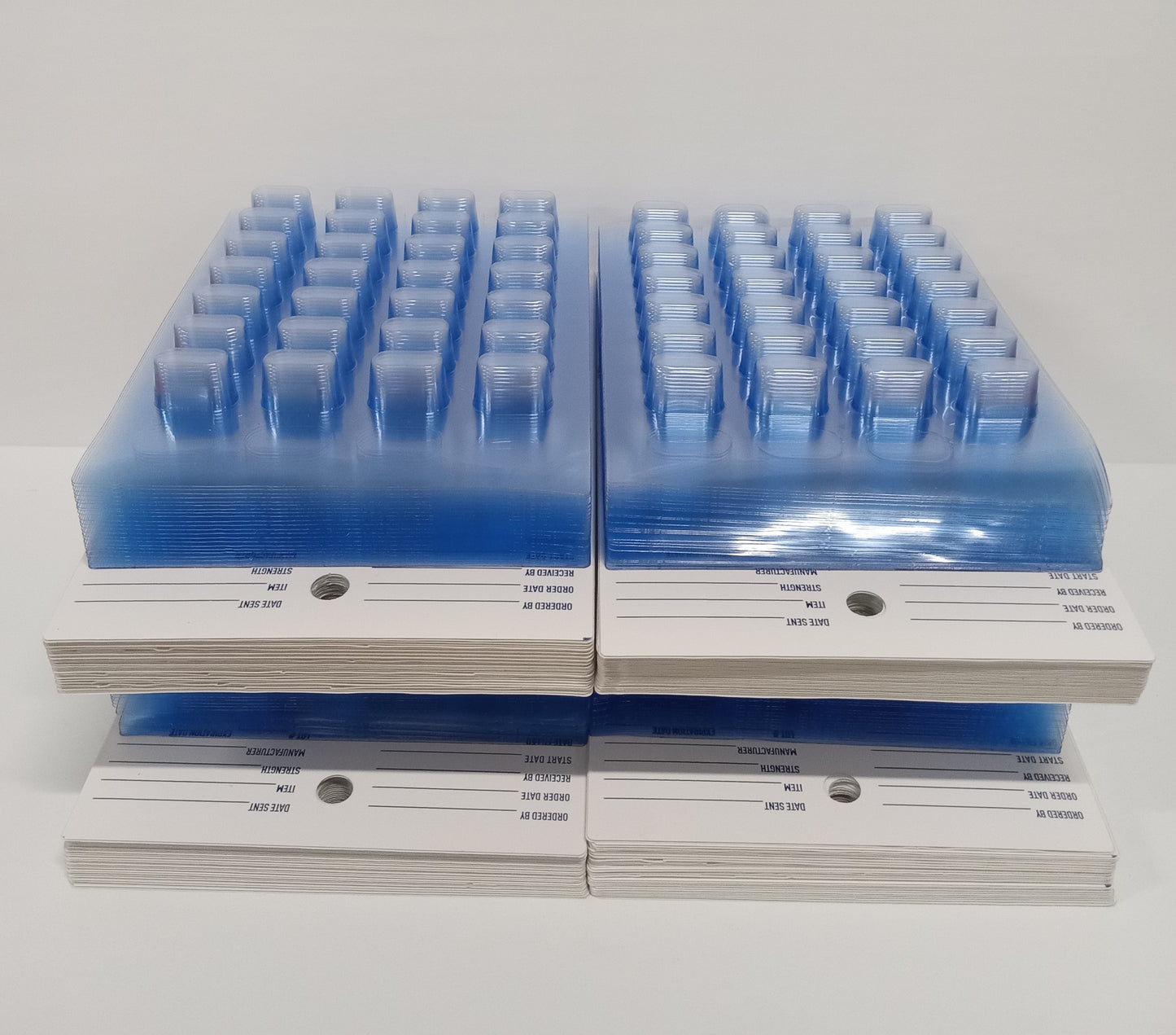 Daily Dose Weekly Medication Blister Packaging Refill Kit