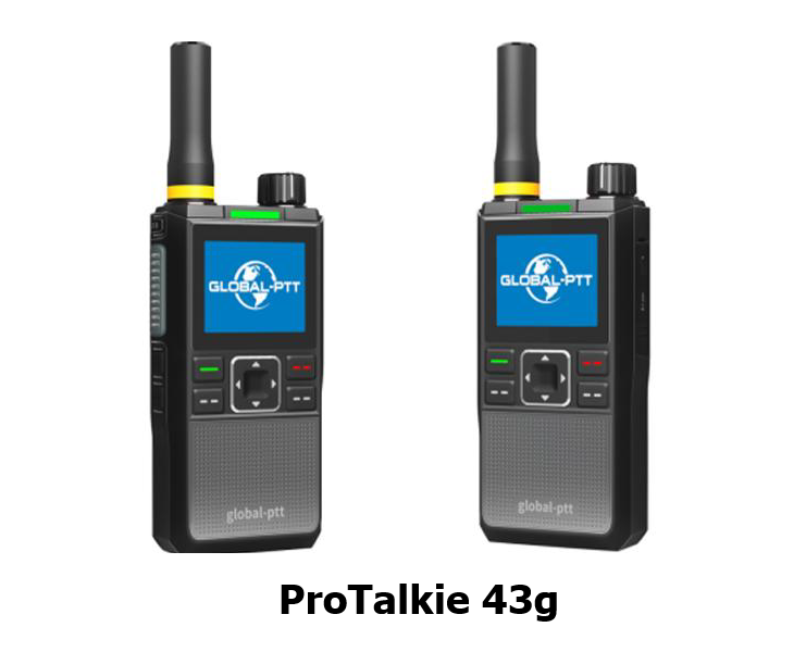 ProTalkie 43g - Unlimited Range Handheld Walkie Talkie - FREE SHIPPING